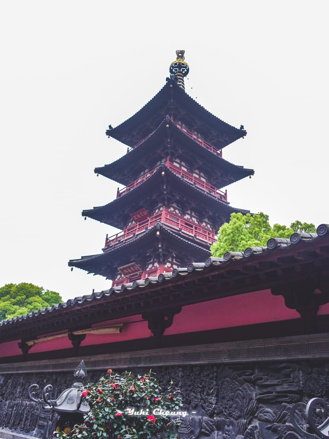 寒山寺 普明宝塔