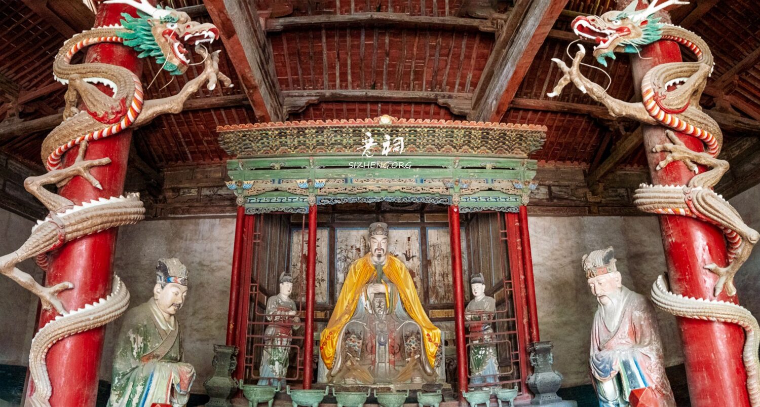 唐叔虞祠大殿神龛