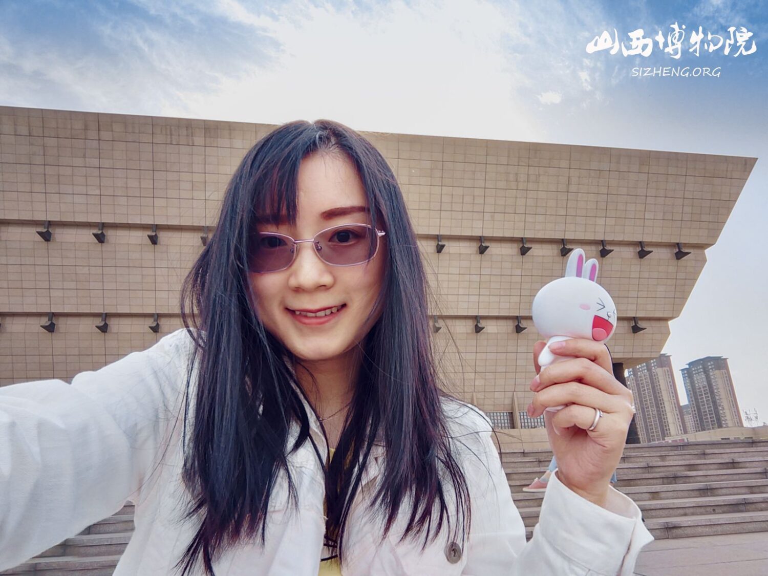 小雪在山西博物院