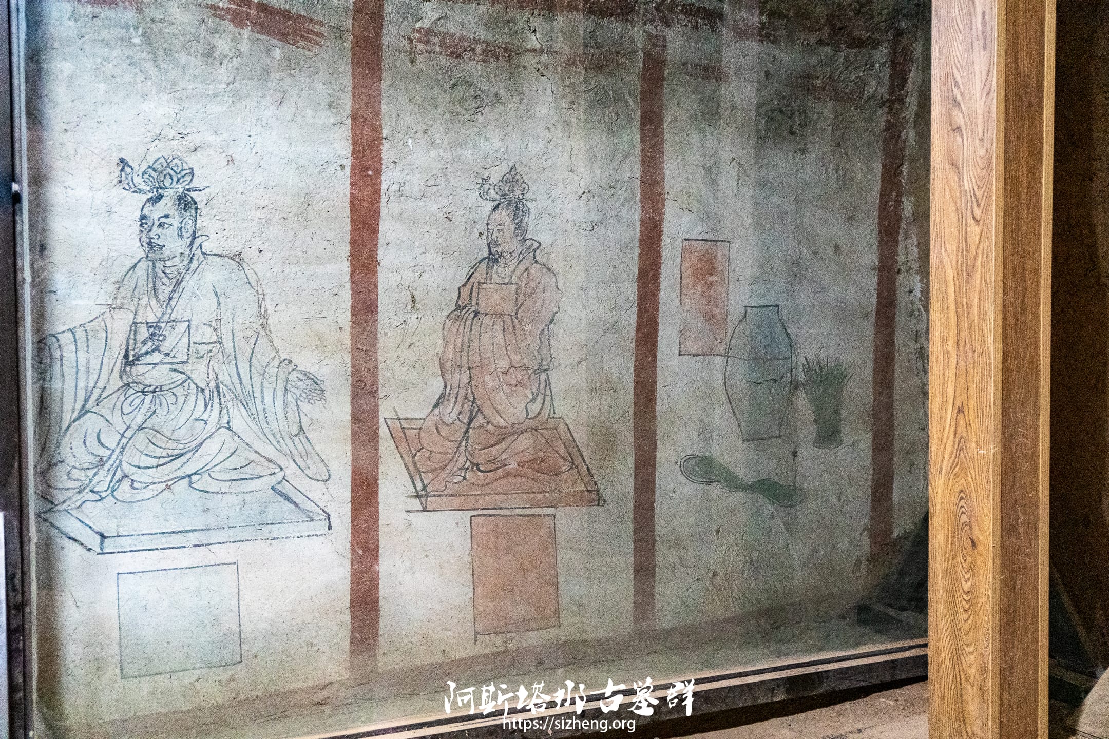 阿斯塔那古墓列圣鉴戒屏