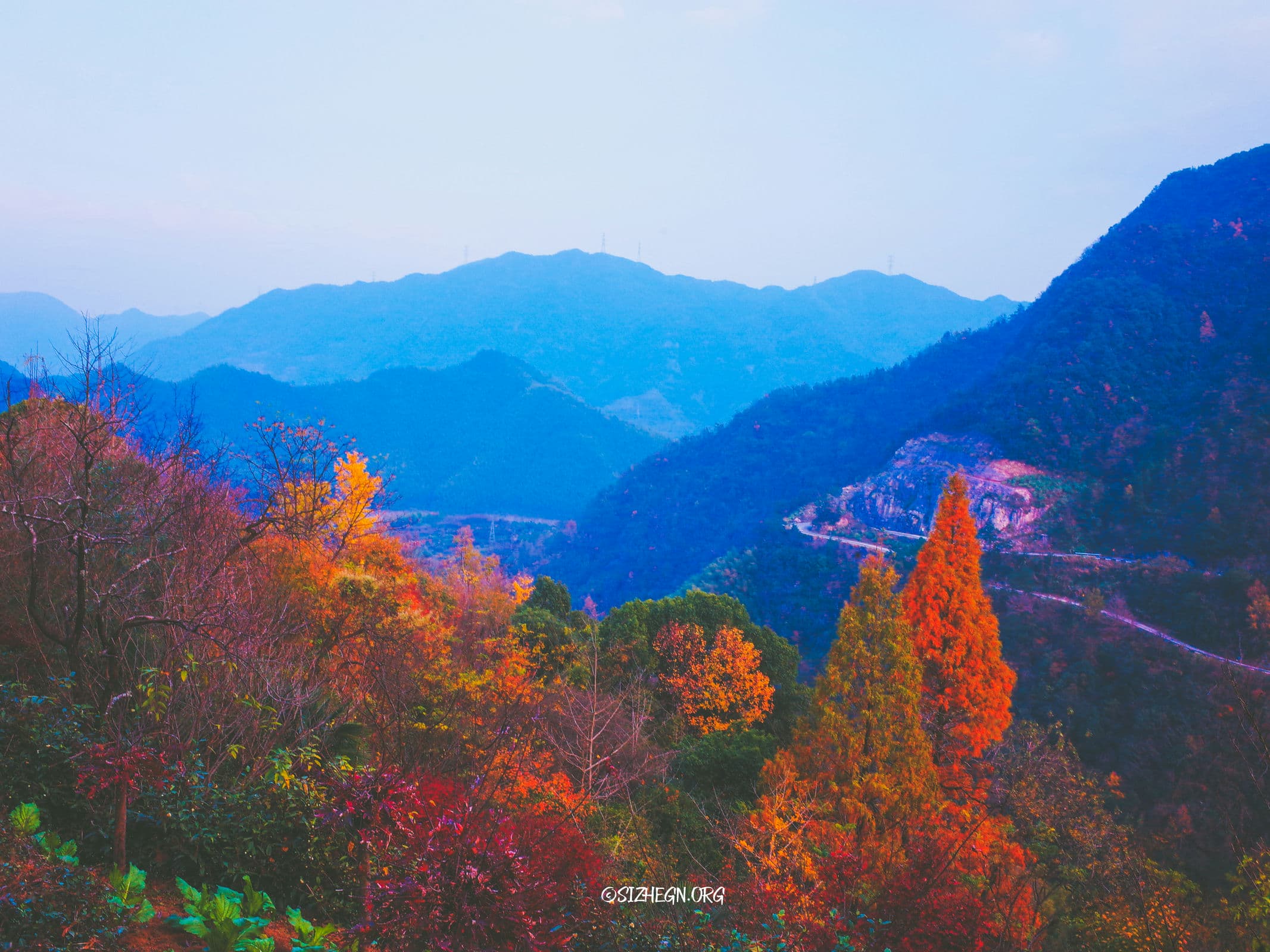 四明山脉
