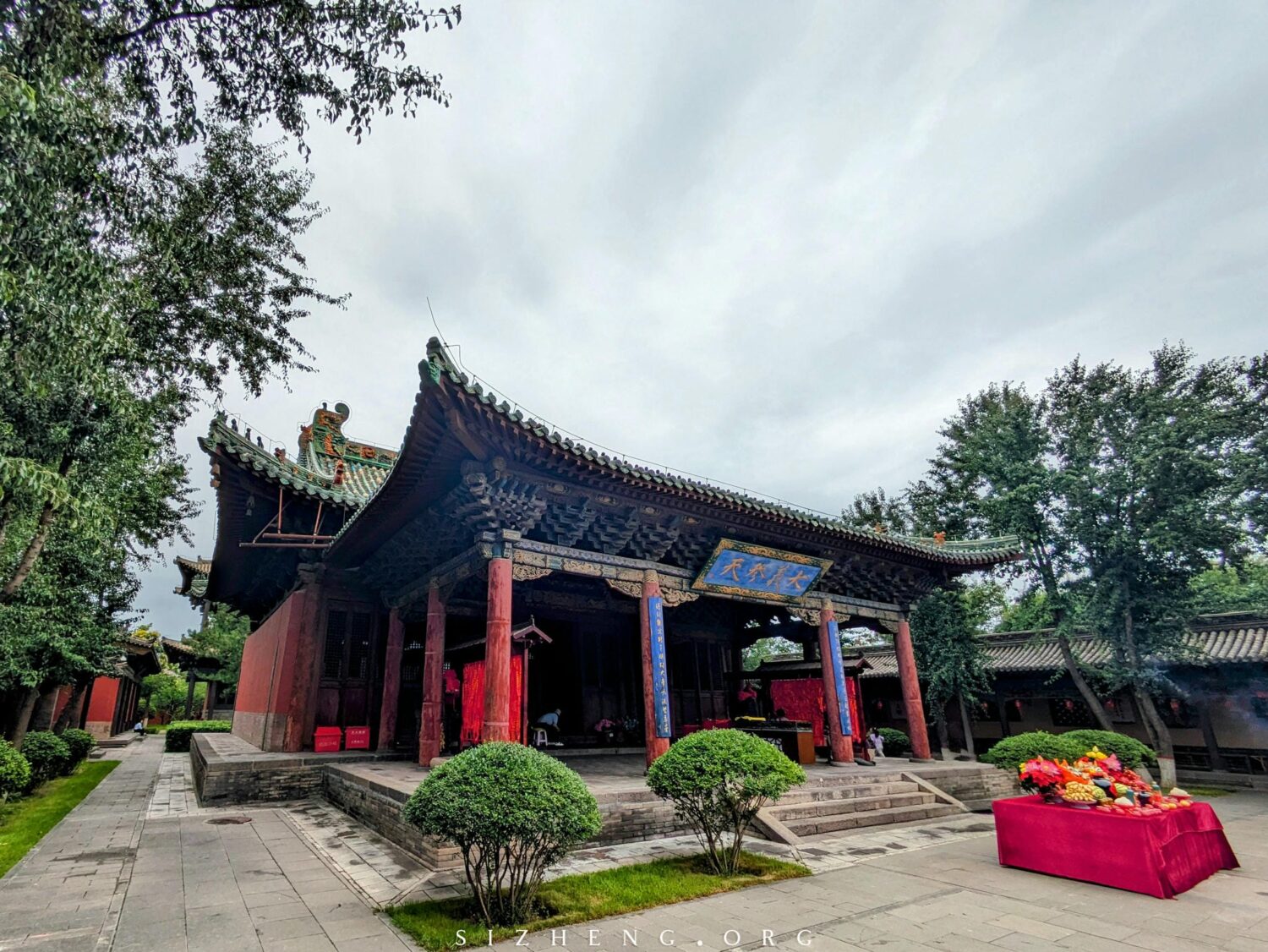 大同关帝庙大殿