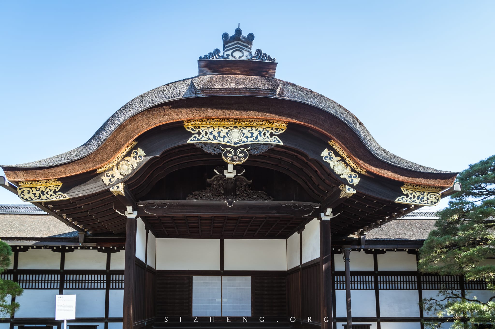 京都御所御车寄（おくるまよせ）