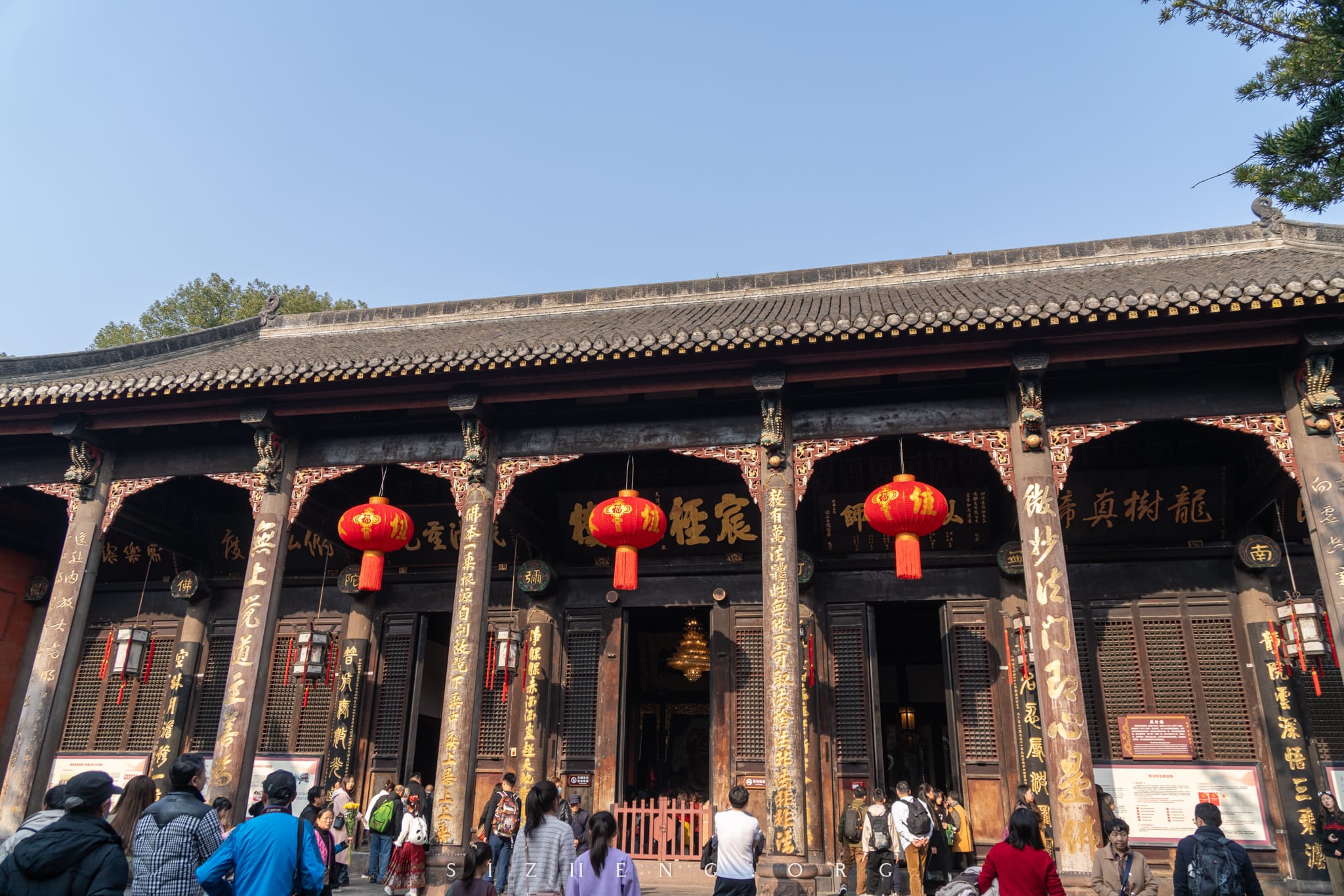 成都文殊院祈福