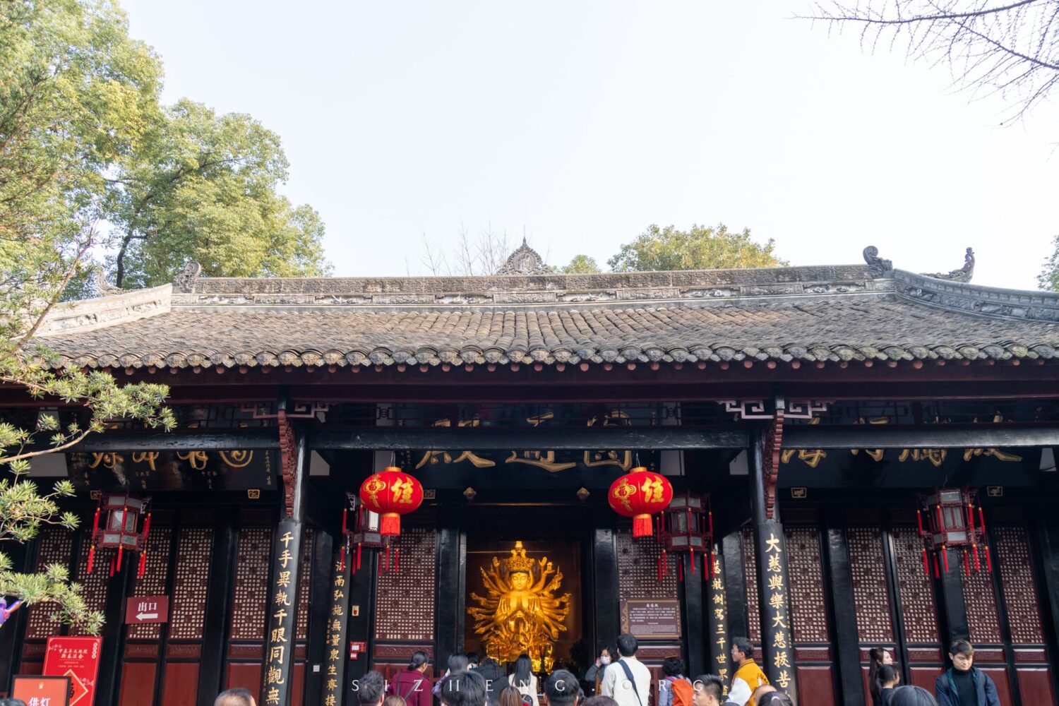 成都文殊院圆通殿