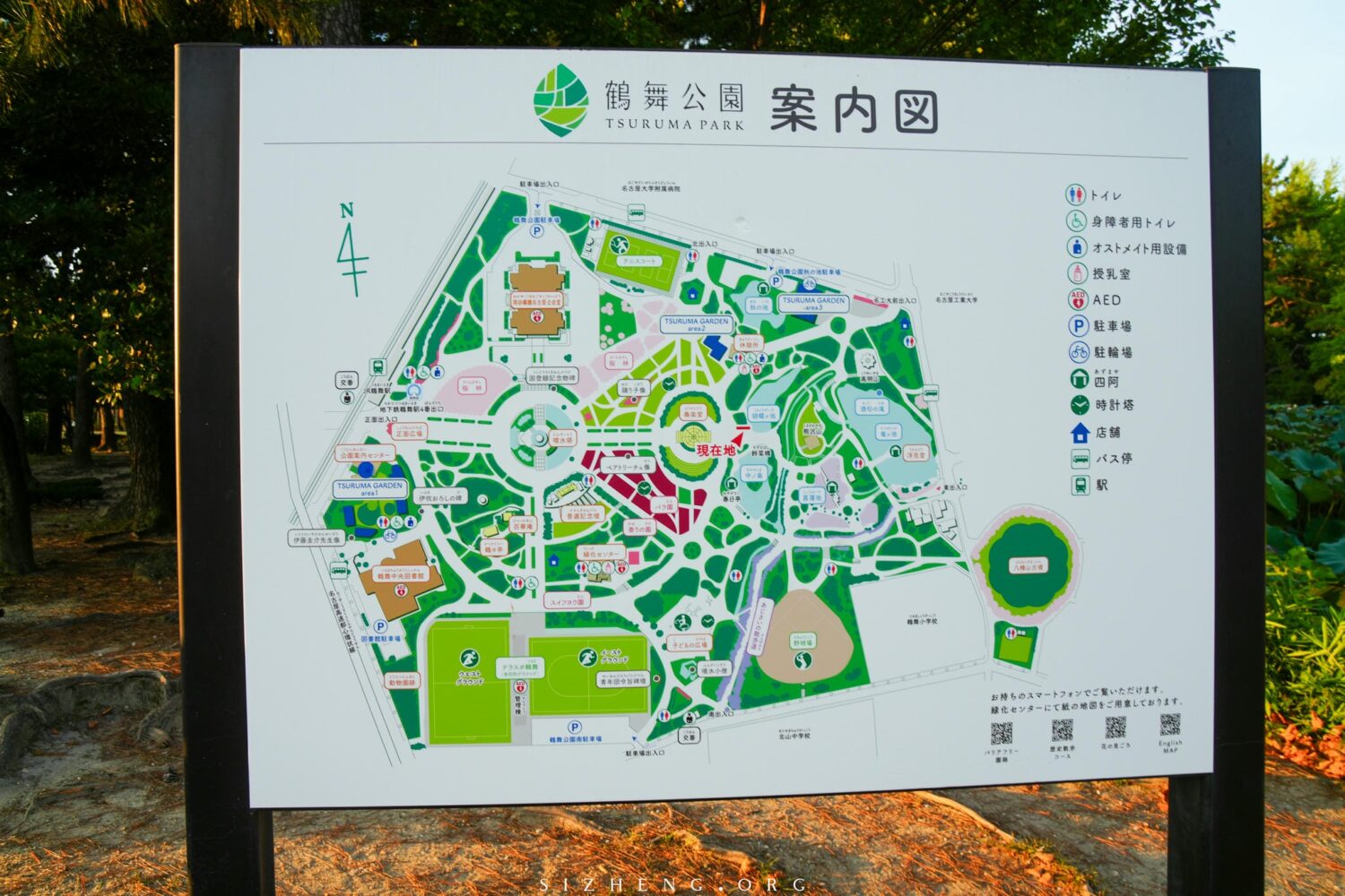 鹤舞公园地图