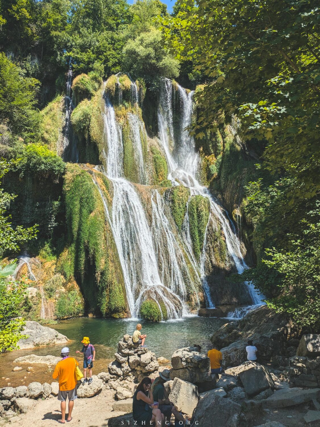 Cascade de Glandieu 瀑布