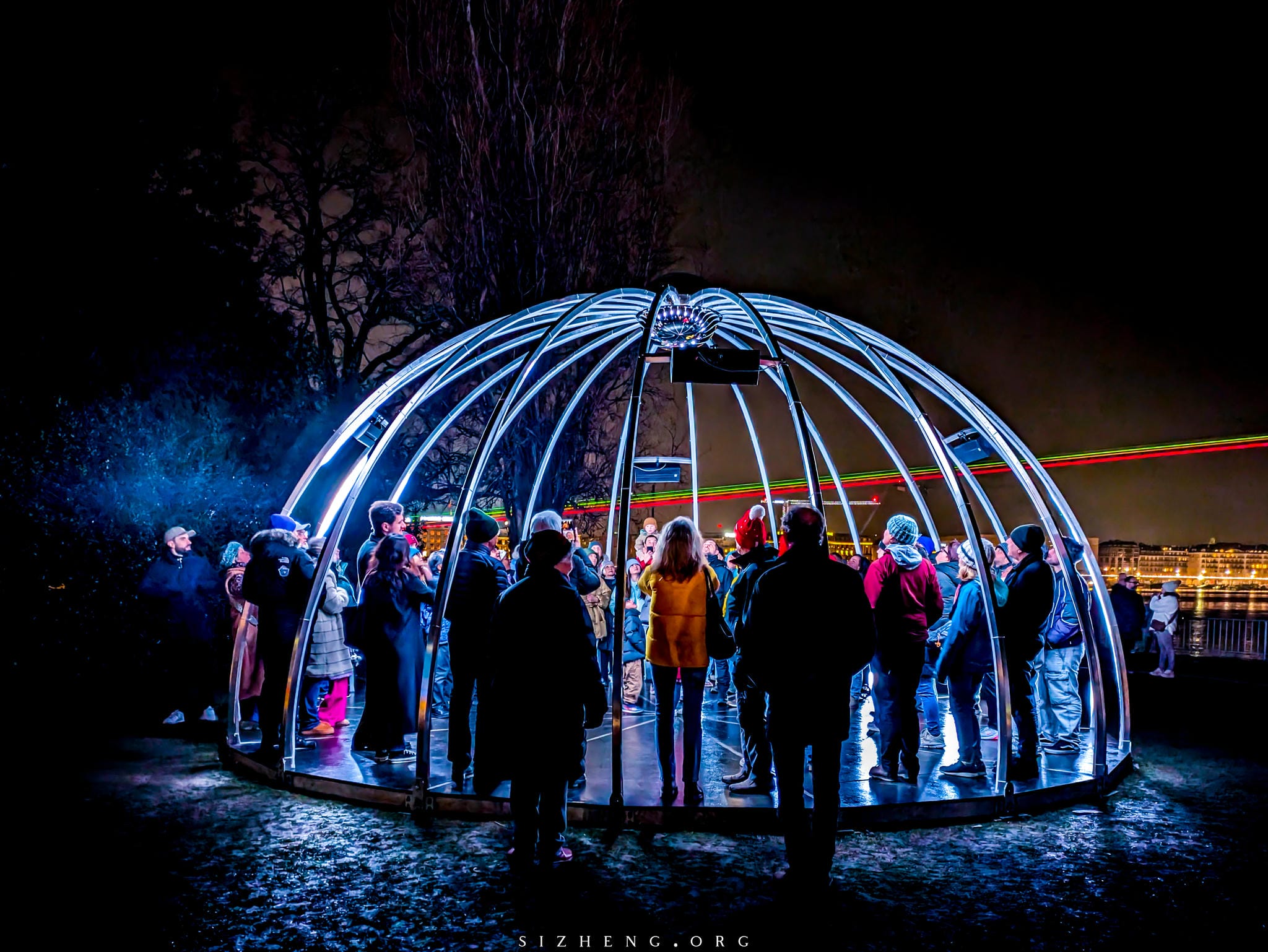 Geneva Lux Festival 瑞士日内瓦冬季灯光艺术节