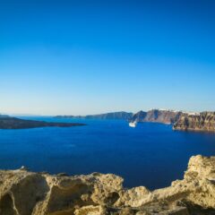 Santorini 爱琴海之旅的开始